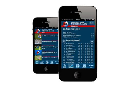 Federazione Ticinese di Calcio: la nuova App per iOS e Android