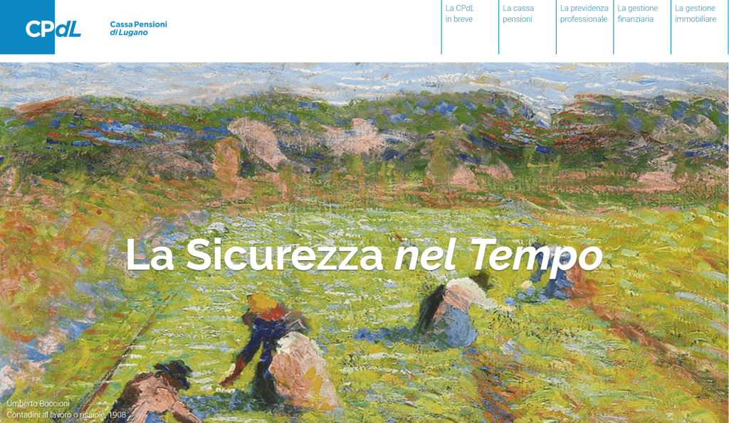 Un nuovo sito per la Cassa Pensioni di Lugano